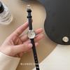 Студенческие Женские Часы Женские Простые Нишевые Ретро Ремешок Маленький Циферблат Модные Высококачественные Кварцевые Женские Часы