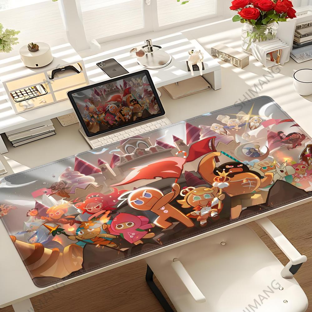Mouse Pad Non Slip Rubber Mousepad Laptop Gamer Cabinet Cookies Run Kingdom Keyboard Pad Office Computer Gaming Desk Mouse Mat