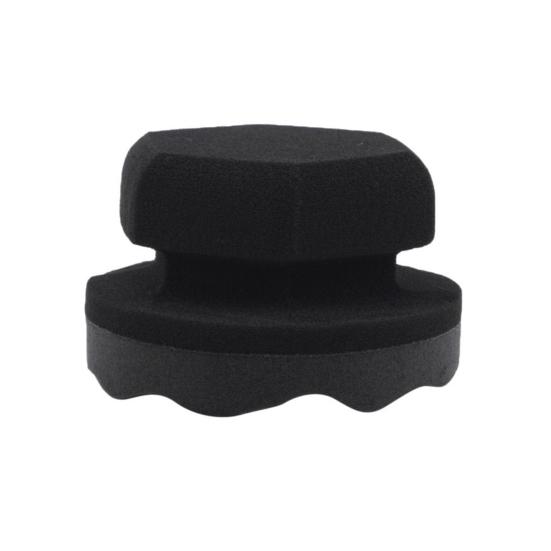 Аппликатор для блеска шин Flow для блеска без разводов и подтеков, многоразовый инструмент для нанесения средства для ухода за автомобилем и грузовиком, профессиональные полировальные подушечки для блеска шин