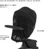 Stokke Аксессуары для коляски Москитная сетка Черная Аксессуары для коляски Солнцезащитный козырек Чехол от насекомых Тонкая сетка Дышащий Легкий Хранение 575501