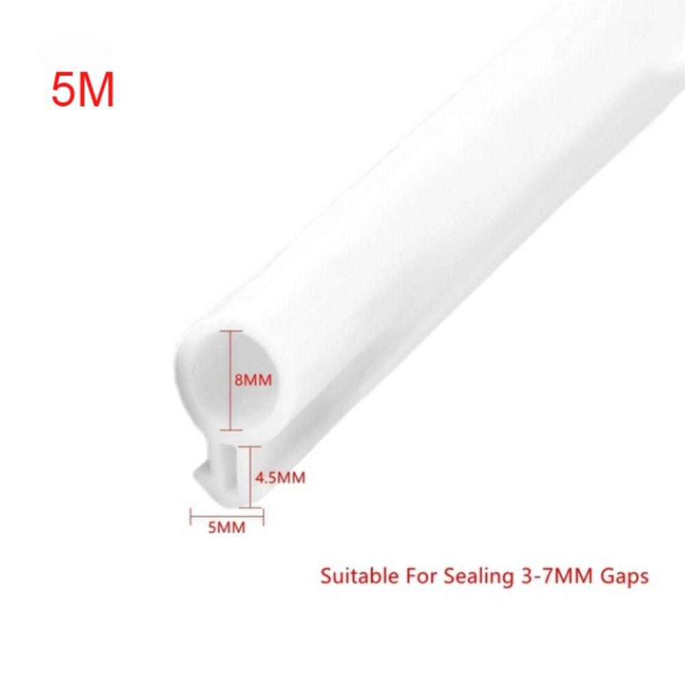 Силиконовая резина O-образный уплотнитель для дверей и окон Мягкий оконный трубчатый уплотнитель Шкаф