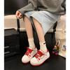 5Cm Thick-soled Women's Versatile 2026 New European Retro Muffin Sports and Leisure Women's Shoes Heightening Board Shoes