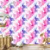 Pink and purple ink wallpaper powder pink and white 50x1000