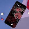Lycoris Radiata Flower Case For Samsung Galaxy A13 A16 A26 A36 A56 A06 A55 A35 A15 A54 A34 A14 A53 A12 A22 A32 A52