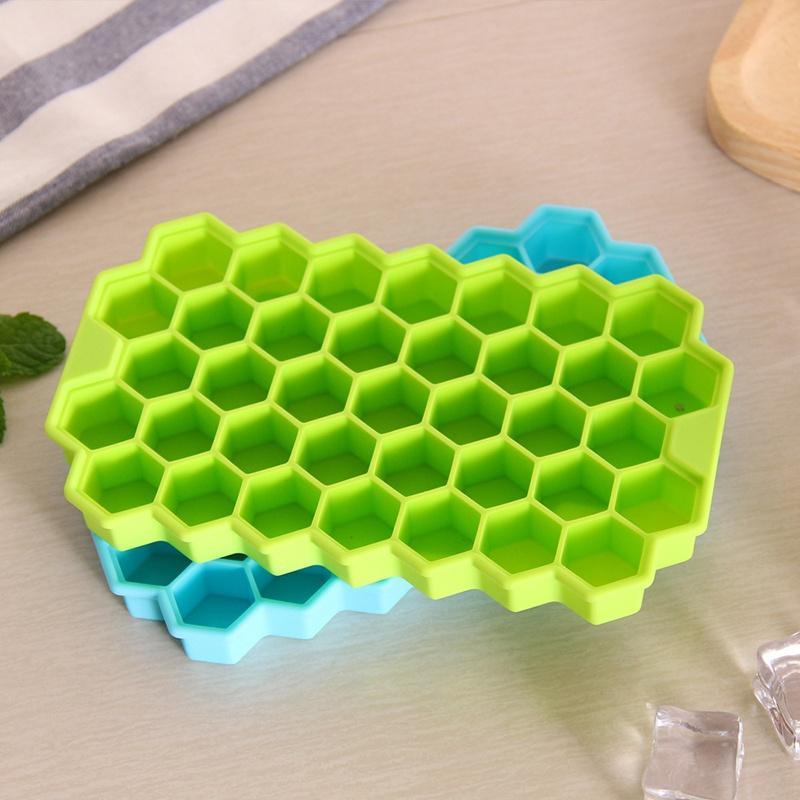 Silicone Honeycomb - Shaped Ice - Making Ice - Making DIY Tools Porous Chocolate Soap Mold