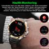 SACOSDING SA117 Smart Watch Always On Display NFC Bluetooth Call Voice Assistant 466*466 AMOLED Screen Sports Fitness Smartwatch