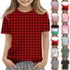 Toddler Girl Boy T-Shirts Kids Top Boys And Girls Printed Short Sleeved T-shirt