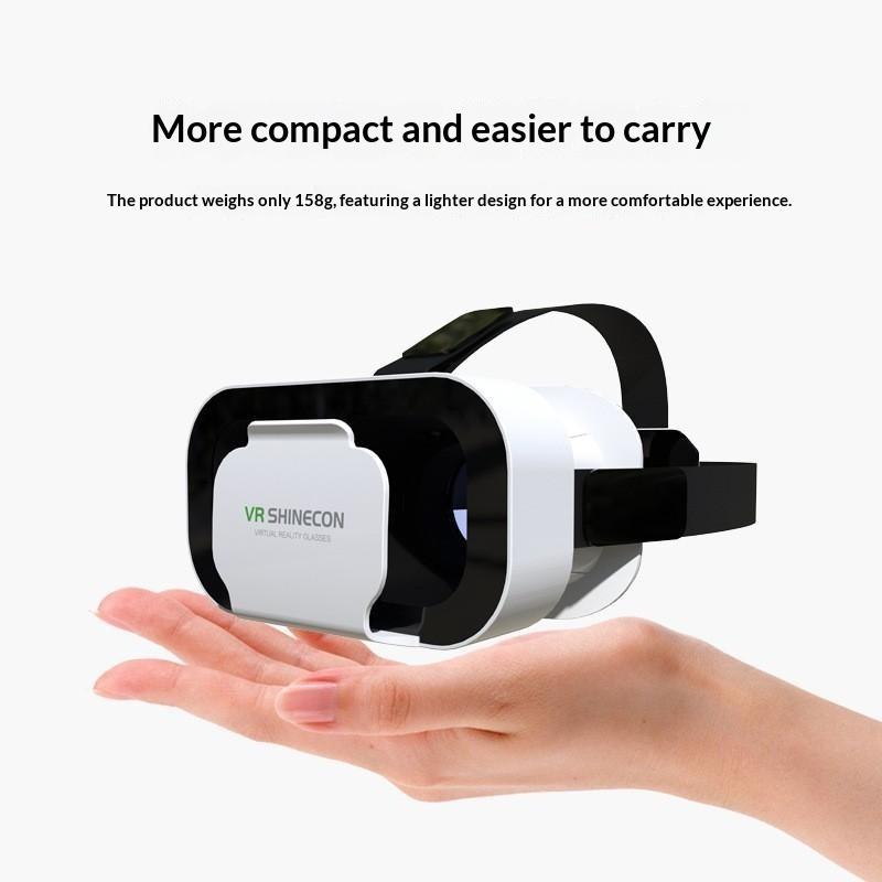 3D Очки Дышащая Губчатая Подушечка Удобные для Длительного Ношения Очки Виртуальной Реальности для Большинства Телефонов для Вечеринок Игрового Использования