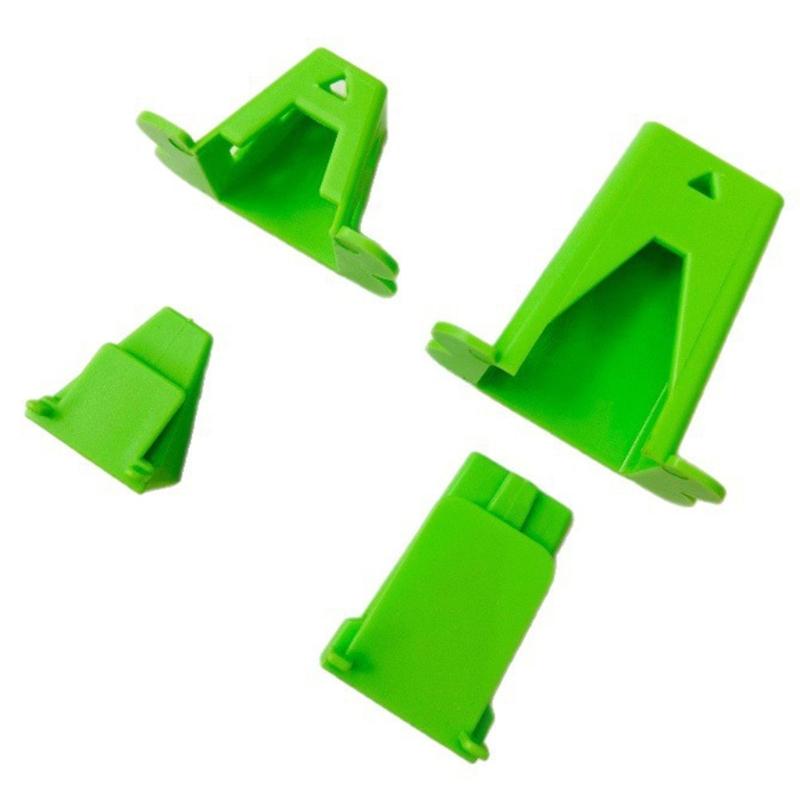 4Pcs Professional Fabric Tube Maker Plastic Sewing Rolling Tool For Handmade Bedding Rug Making Knitting Craft Project