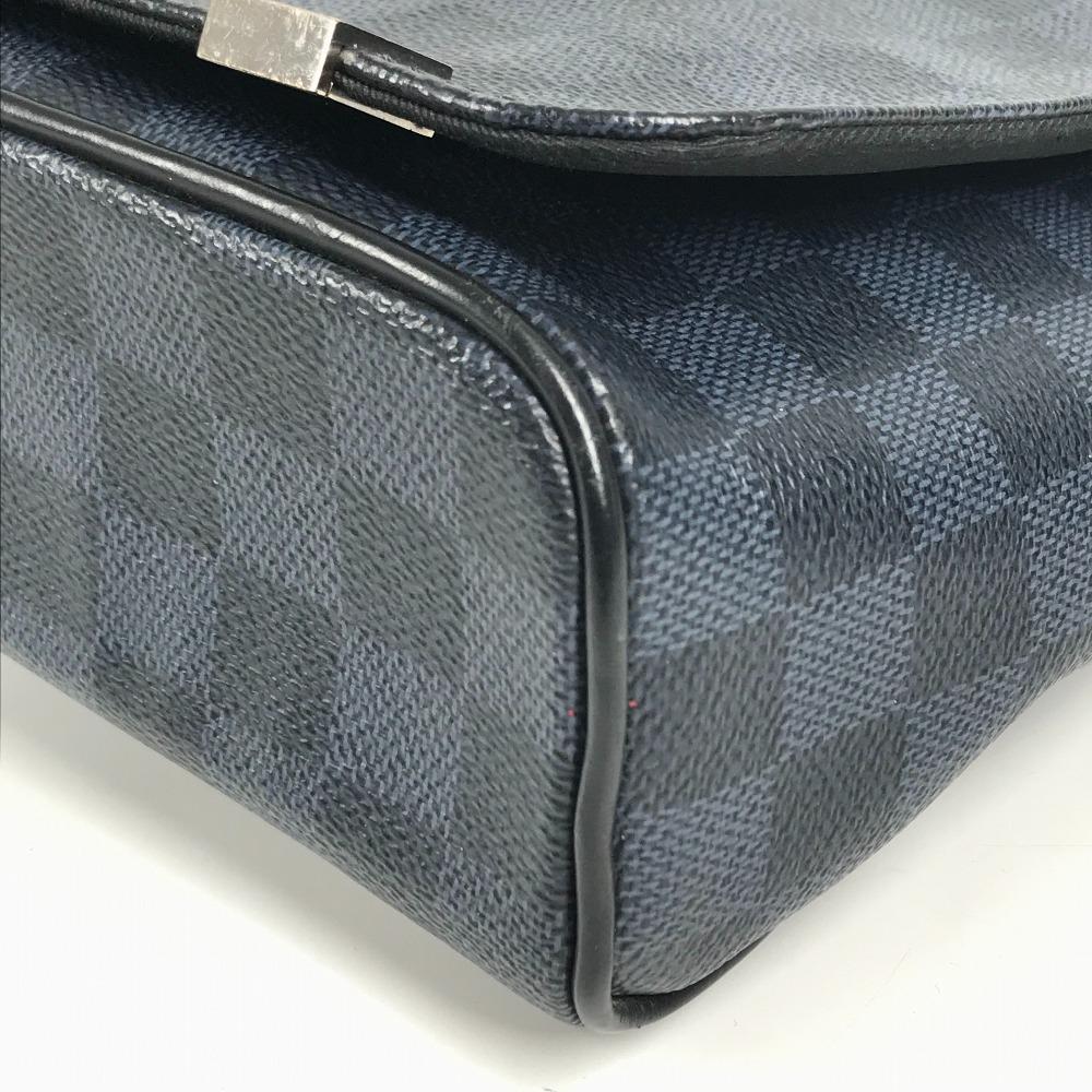 Louis Vuitton N50005 District PM Shoulder Bag Damier Cobalt Canvas