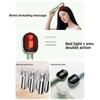 Bionic Kneading Scalp-Massaging Hairbrush Women Home Use Red-Light EMS Roller Liquid-Conducting Function Hair-Care Massage Oil