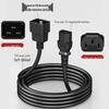 C20 to C13 Schuko PDU Extension Power Cable