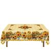 Sweet Sweet Floral Tablecloth Embossed Edge Waterproof Desk Decoration Cloth Anti-fouling Rabbit Butterfly Table Mat Dining Room