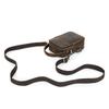 Genuine Leather Men Small Shoulder Bag Vintage Crossbody Messenger Bag With Phone And Card Holder Handbag