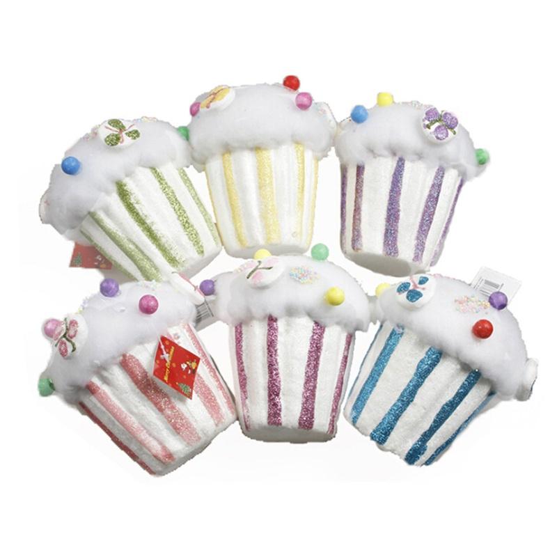 1 шт. Рождественские украшения, цветные пенопластовые конфетные домики, подвески для рождественской елки