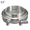 ZUCZUG 1.5-6.0" турбо выхлопная V-образная зажимная муфта с ответной и ответной фланцами Конструкция для зажима выхлопной трубы нержавеющая сталь 304