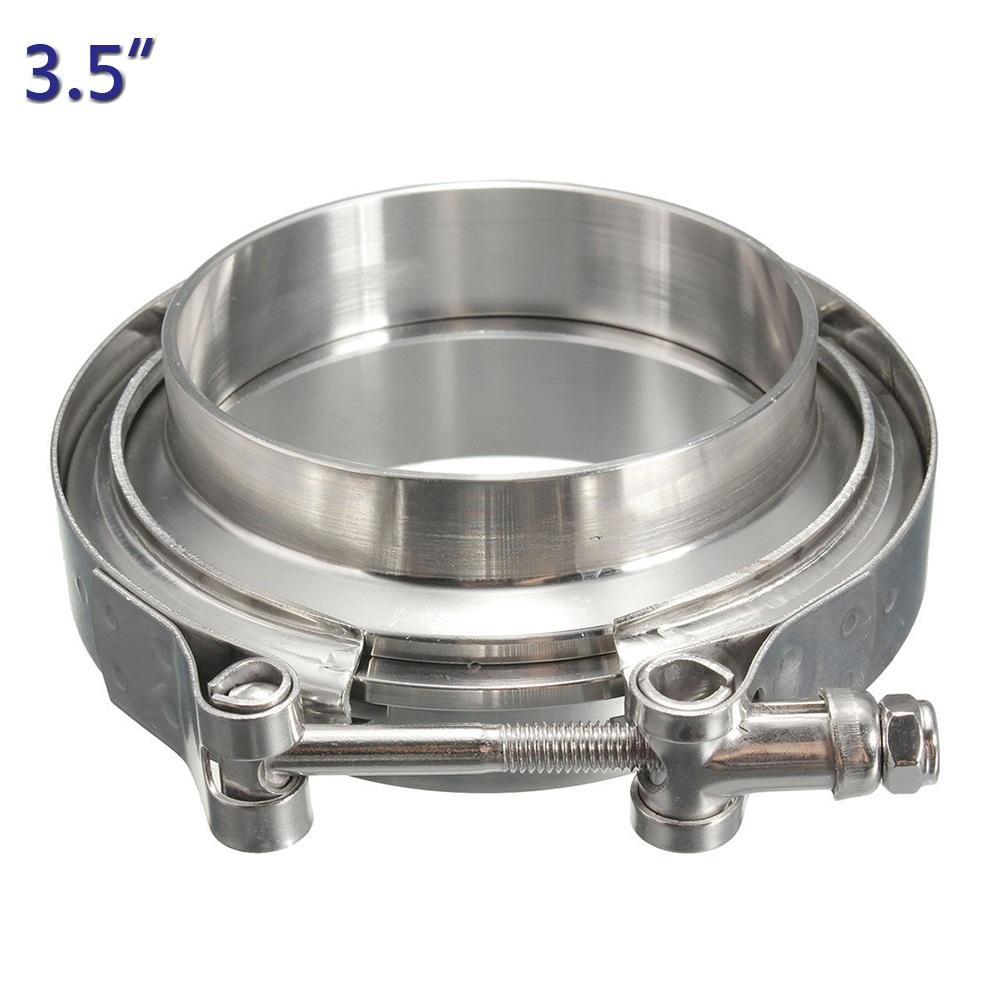 ZUCZUG 1.5-6.0" турбо выхлопная V-образная зажимная муфта с ответной и ответной фланцами Конструкция для зажима выхлопной трубы нержавеющая сталь 304