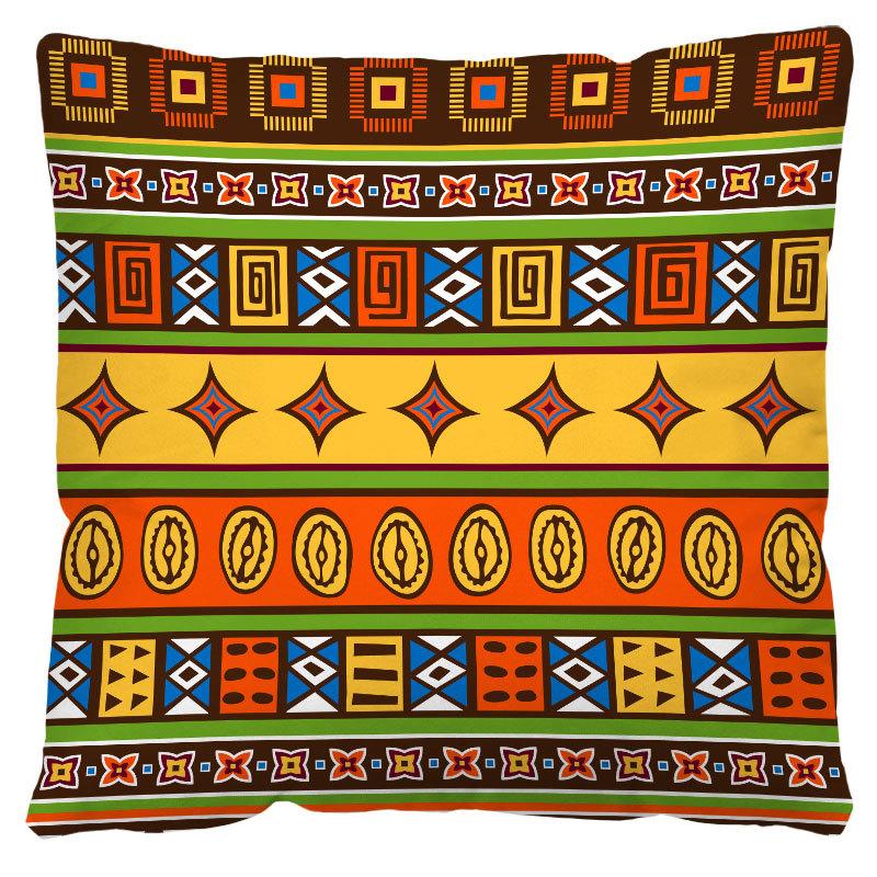 Чехол для подушки с геометрическим принтом, декоративная наволочка в этническом стиле, диван, домашний декор, наволочка из персиковой кожи