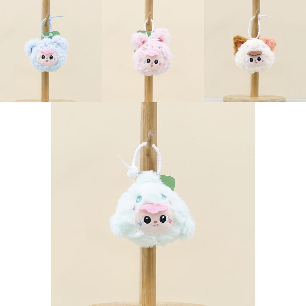 Cuddly Rabbit Plush Doll Keyring For Kids Bag Ornament