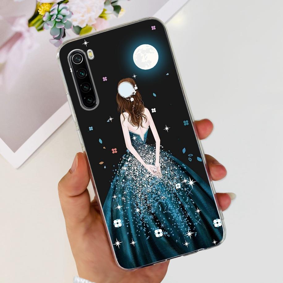 Для чехла Xiaomi Redmi Note 8T Note 8 2021 Чехол Популярный Мраморный Прозрачный Силиконовый Мягкий Funda Для Xiaomi Redmi Note 8 Pro Note8 Coque