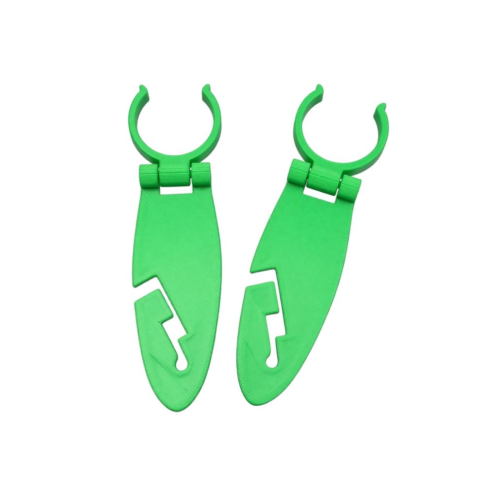 Kayak Paddle Holder Clips Adjustable Paddle Lock for Kayak Canoe Accessories Paddle Storage and Transport Secure Paddle Fastening