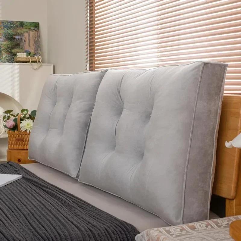 Модная большая спинка, съемная поясничная подушка, квадратная диванная подушка, удобные прикроватные подушки, подушки, декор для дома