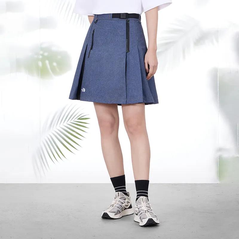 THE NORTH FACE Pleated Mini Skirt (Unisex) Casual Short Skirts NF0A81KO 8K2