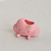 Cloud Shaped Storage Holder, Cute Smiling Face Decor, Multi-Functional Organizer for Pen Succulents & Makeup Brush, Compact Ornament for Desktop Decor