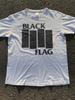 Cool Black Flag Logo T-Shirt for Men O Neck Pure Cotton T Shirts Short Sleeve Tees Classic Tops