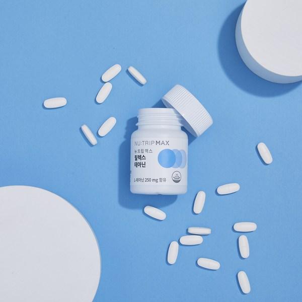 Nutrip Relax Theanine 800 мг, 30 таблеток, 1 единица, корейский незаменимый продукт здорового питания