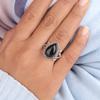 Black Tourmaline Gemstone 925 Sterling Silver Jewelry Handmade Partywear Ring RR-57-23