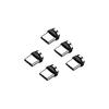 tsucchiisan charging cable magnet type c charging terminal 5 pieces usb typec (black)