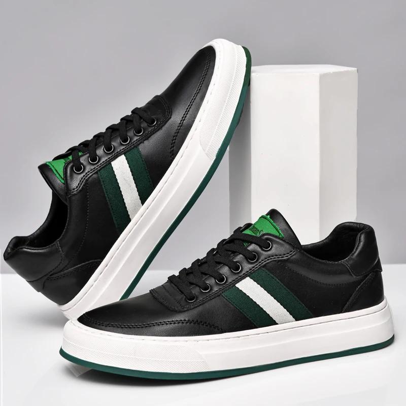 Fashion Classic High Quality Outdoor Sneakers Fashion Mens Casual Shoes Breathable Vulcanize Shoes Anti-slip Lace Up Skateboard Footwear