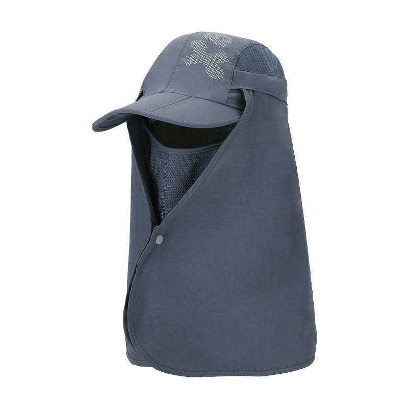 Летняя кепка для защиты от солнца с широким козырьком и дышащим нейлоновым материалом для активного отдыха