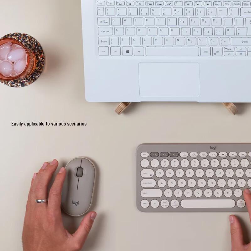 Беспроводная мышь Logitech Pebble с двумя режимами
