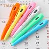 Digital Watch Ballpoint Pen Electronic Clock Student Stationary School Supplies Writting Instruments
