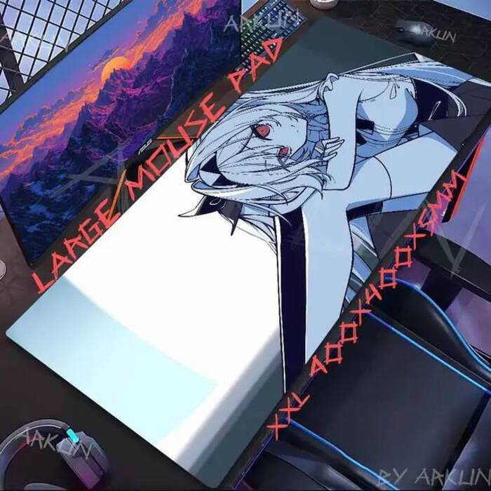 Large Fashion Cool Gaming The NOexistenceN of you AND me Mouse Pad Game Computer Accessories Keyboard Company Gaming Laptop Desk