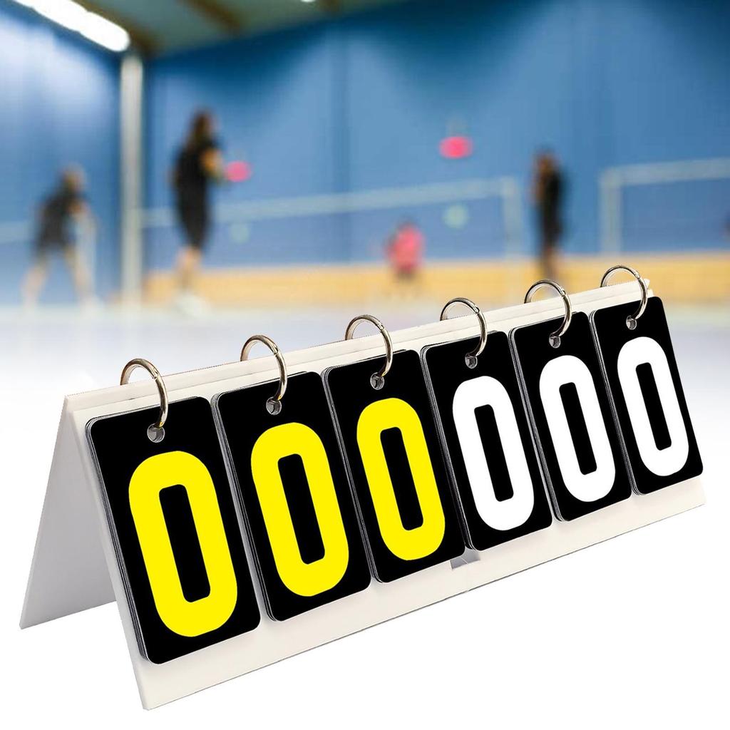 Number Score Board Tabletop Scorekeeper Competition Sports Counter for Basketball Volleyball