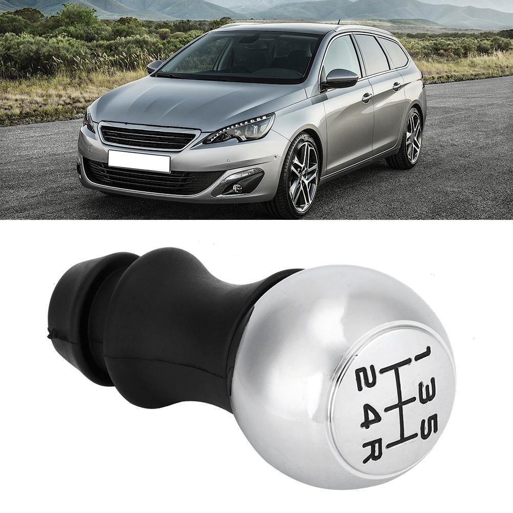 Car Shift Gear Knob 5 Gears Shifter Lever Knob Professional Car Replacement Part