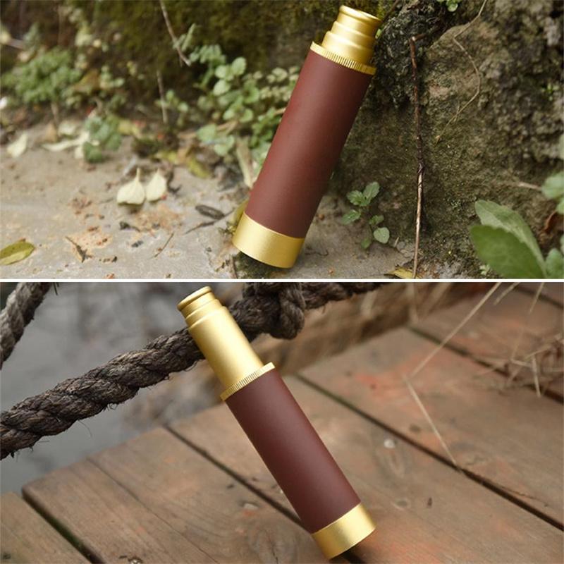 25x30 Ретро пиратский монокулярный телескоп, инструменты для подзорной трубы, водонепроницаемый карманный мини-портативный бинокулярный прицел для просмотра игр, путешествий, пешего туризма, охоты