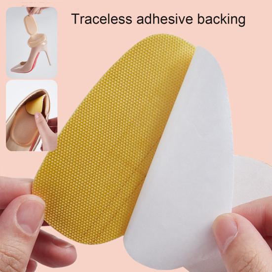4 пары подпяточников для обуви Вставки для пяток Удерживающие пятки Многоразовые протекторы для пяток Подкладки для пяток Предотвращают появление мозолей Свободная обувь Наполнители для обуви