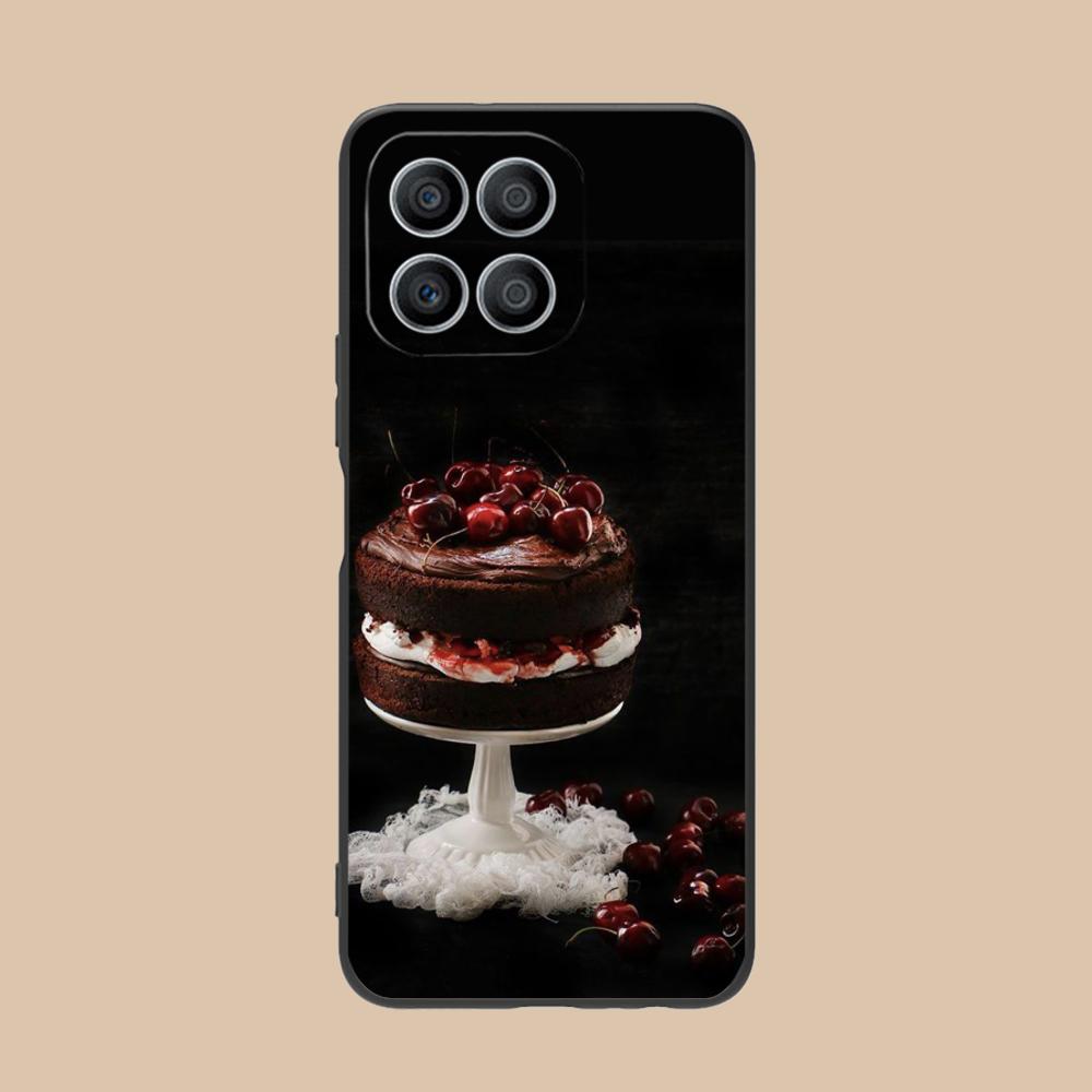 Чехол для мобильного телефона 'Шварцвальдский торт' для Honor 90 80 70 60 50 30 20 10 9 8 7 Pro S SE Lite 5G Цветной печатный чехол для смартфона