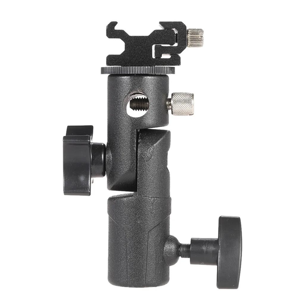 Lamp Mount Universal Flash Lamp Mount Easy To Install Stand Holder With 1/4” 3/8” Screws Compatible?for Studio Light E Holder