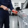 Ремонт дефектов кузова автомобиля Присоска с ребристой рукояткой Пружинный демпфирующий длинный вал Съемник панелей