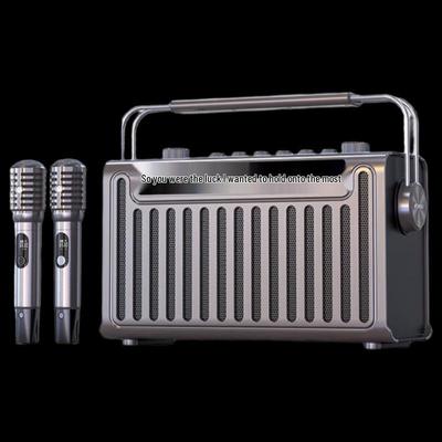 SANSUI E96 Мощная портативная караоке-колонка для прямых трансляций, штекер CN (адаптер в комплекте) (Китайская версия)