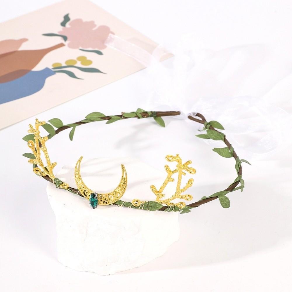 Diadem Elf Tiara Flower Vine Fairy Headpiece Fairy Elven Crown Forest Wedding