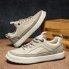 Модные Мягкие Повседневные Кожаные Мужские Кроссовки Новое Поступление Мужская Повседневная Обувь Спортивная Обувь для Ходьбы Уличная Обувь для Скейтбординга Tenis Masculino
