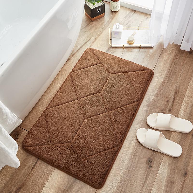 Anti-Slip Memory Foam Absorbent Bathroom Floor Mat