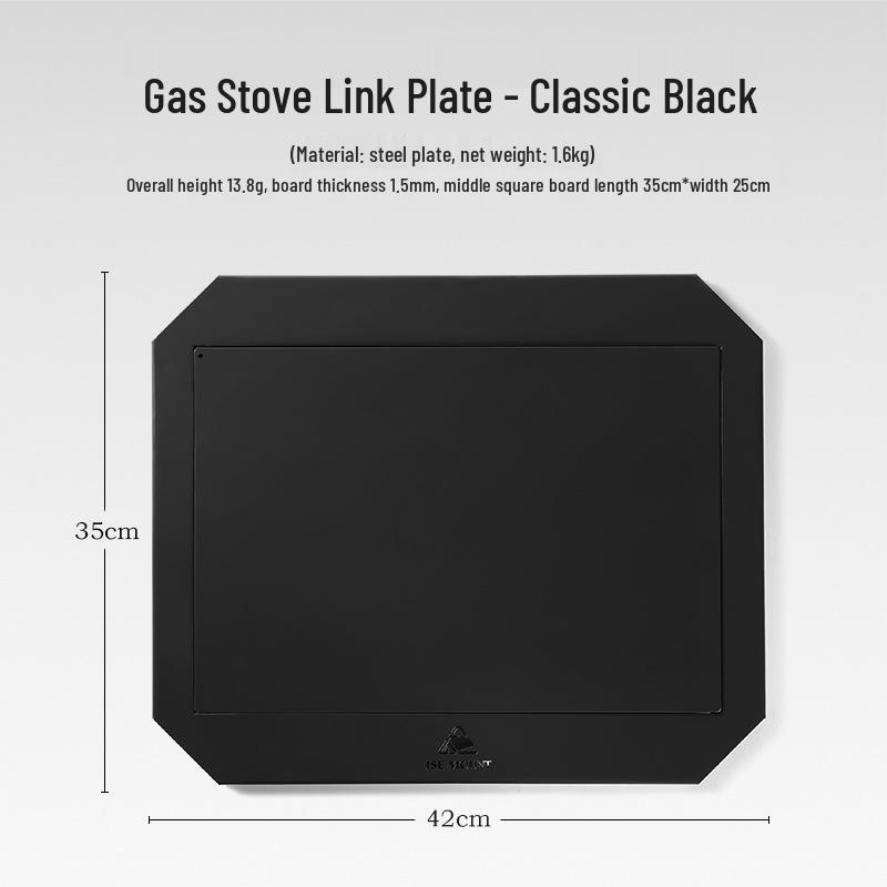Outdoor Tabletop BBQ Connector Plate for Camping Tables