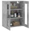 Wall Mounted Cabinet Concrete Grey 69.5 x 34 x 90 cm